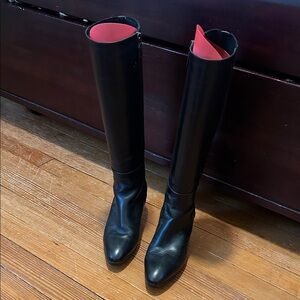 Aquatalia Black Over the Knee Boots